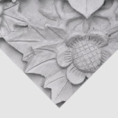 Mousseline papier de tissu de sculpture de fleur (Détail)