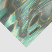 Mousseline papier de tissu d'eau mystique (Détail)