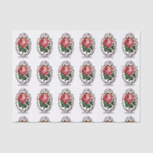 Mousseline Papier de tissu décoratif Floral