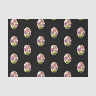 Mousseline Papier de tissu décoratif Floral
