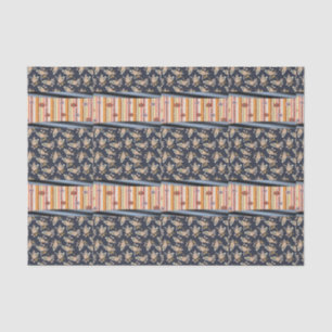 Mousseline Papier de tissu décoratif Floral