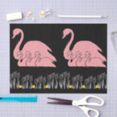 Mousseline Papier de tissu décoratif Floral (Artisanat)