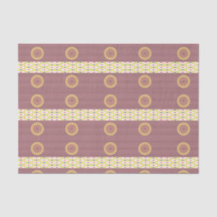 Mousseline Papier de tissu décoratif Floral