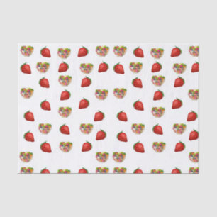 Mousseline Papier de tissu décoratif Fruit