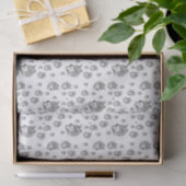 Mousseline Papier de tissu décoratif Wolf (Cadeau)