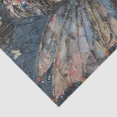 MOUSSELINE PAPIER DE TISSU DÉCOUPAGE DE LA FORESTIÈRE FLEUVE (Détail)