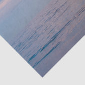 Mousseline papier de tissu des eaux océaniques (Détail)