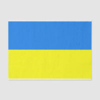 papier de tissu du pavillon ukrainien