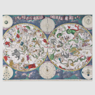 Mousseline Papier de tissu du tableau des étoiles