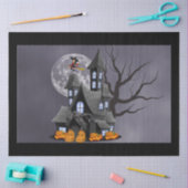 Mousseline Papier de tissu éffrayant halloween (Artisanat)