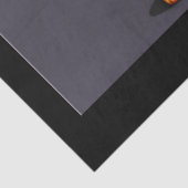 Mousseline Papier de tissu éffrayant halloween (Détail)