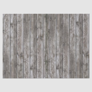 Mousseline papier de tissu en bois