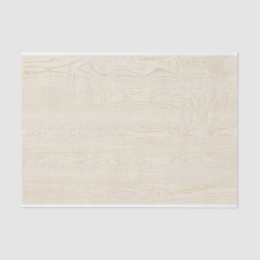 Mousseline papier de tissu en bois blond (Recto)