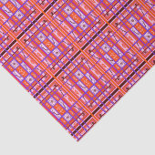 Mousseline papier de tissu en plaid (Détail)