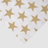 Mousseline papier de tissu étoile or (Détail)