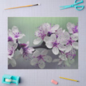 Mousseline papier de tissu fleur (Artisanat)