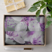 Mousseline papier de tissu fleur (Cadeau)