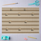 Mousseline Papier de tissu Lion (Artisanat)