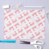 Mousseline Papier de tissu LOVE 10" x 15" (Artisanat)