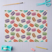 Mousseline papier de tissu macarons (Artisanat)