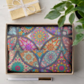 Mousseline Papier de tissu mandala (Cadeau)