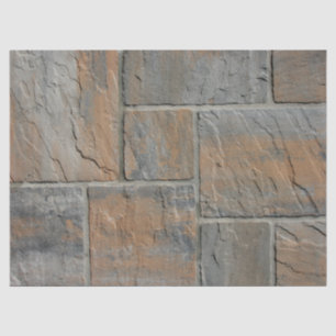 Mousseline papier de tissu mural en brique