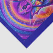 Mousseline papier de tissu mystique de chat (Détail)