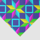 Mousseline papier de tissu néon (Détail)