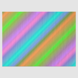 Mousseline papier de tissu neon