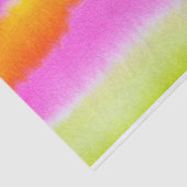 Mousseline papier de tissu néon de ressort (Détail)