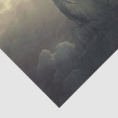 Mousseline papier de tissu nuage anges (Détail)