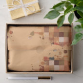 Mousseline Papier de tissu One World Heart (Cadeau)