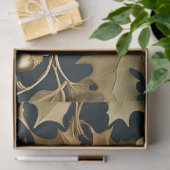 Mousseline papier de tissu or de noël (Cadeau)