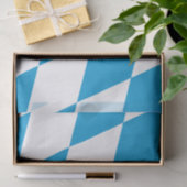 Mousseline Papier de tissu patriotique avec drapeau de Bavièr (Cadeau)