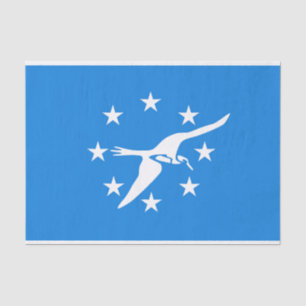 Mousseline Papier de tissu patriotique avec drapeau de Corpus