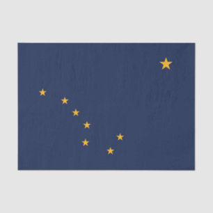 Mousseline Papier de tissu patriotique avec drapeau de l'Alas