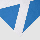 Mousseline Papier de tissu patriotique avec drapeau écossais (Détail)