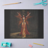 Mousseline papier de tissu pour femme sorcière (Artisanat)