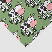 Mousseline papier de tissu pour vaches de campagne (Détail)