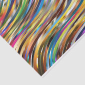 Mousseline papier de tissu prisma psychédélique (Détail)