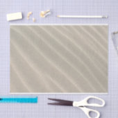 Mousseline papier de tissu ridé de sable (Artisanat)