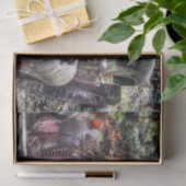 Mousseline papier de tissu rustique pour camion (Cadeau)