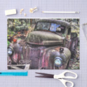 Mousseline papier de tissu rustique pour camion (Artisanat)