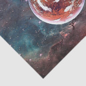 Mousseline papier de tissu spatial (Détail)