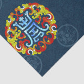 Mousseline papier de tissu traditionnel chinois (Détail)