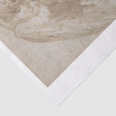 Mousseline PAPIER DE TISSU : UN ANGE - 17ème C (Détail)