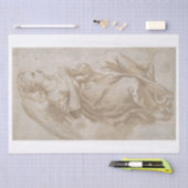 Mousseline PAPIER DE TISSU : UN ANGE - 17ème C (Artisanat)