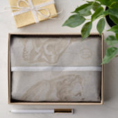 Mousseline PAPIER DE TISSU : UN ANGE - 17ème C (Cadeau)