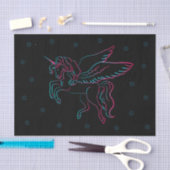 Mousseline papier de tissu unicorne (Artisanat)