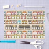 Mousseline papier de tissu vintage (Artisanat)